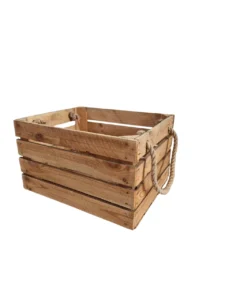 Holzkisten mit Seilgriffen