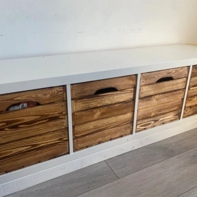 Kisten für KALLAX: Holzkisten statt Kartonboxen – Maße & Tipps
