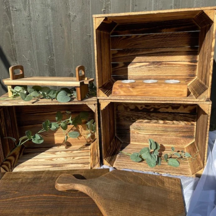 Holzkisten bei unseren Kunden