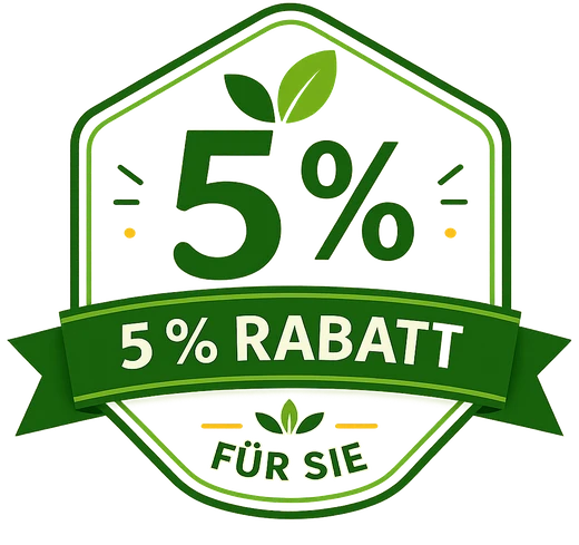 5 % günstiger für Sie