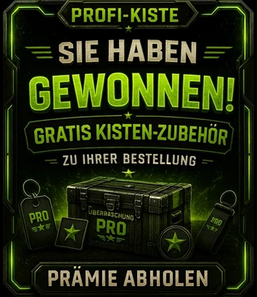 Kistenzubehör gratis zu Ihrer Bestellung