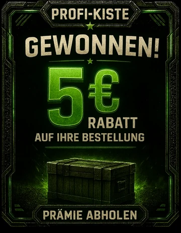 5 € Rabatt auf Ihre Bestellung