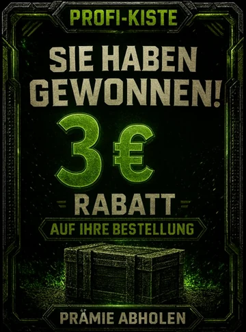 3 € Rabatt auf Ihre Bestellung