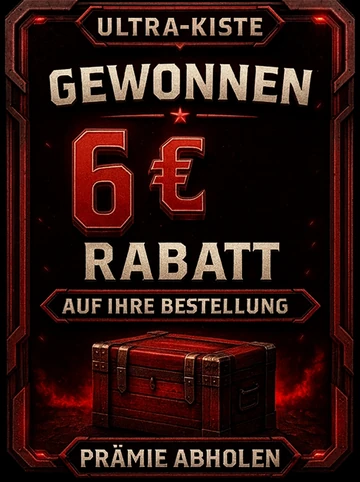 6 € Rabatt auf Ihre Bestellung
