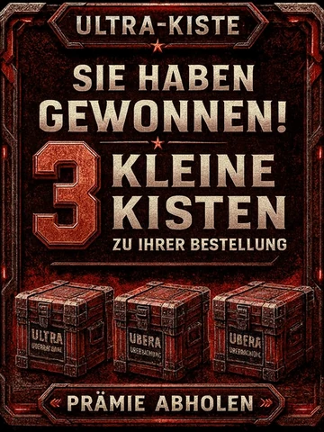 3 kleine Kisten gratis zu Ihrer Bestellung
